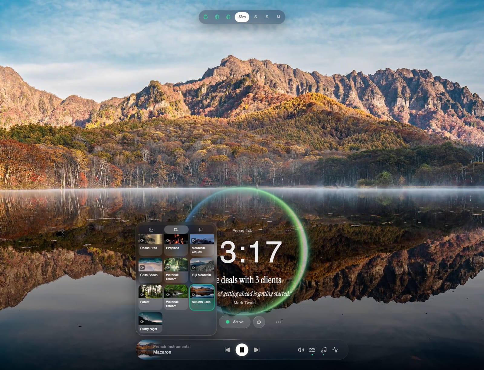 Soundscape feature screenshot